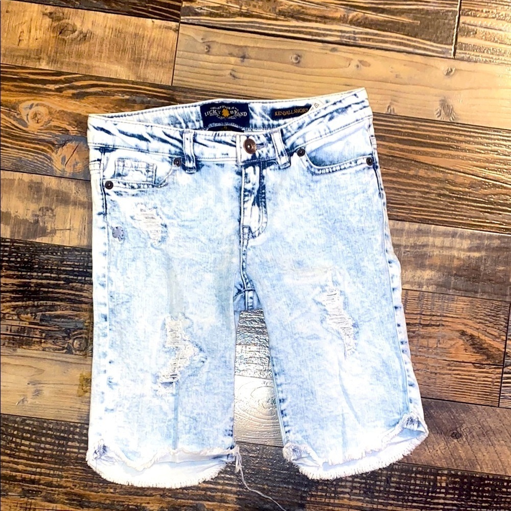Girls Lucky Brand Bermuda shorts size 8